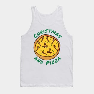 Christmas Food is Pizza Tank Top